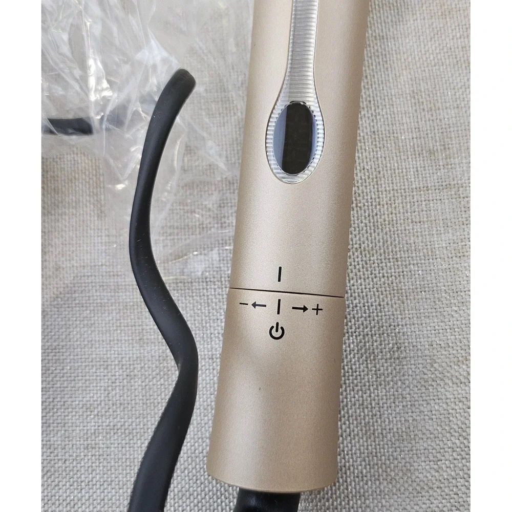 NITION Platinum Professional Styler Hair Curling Iron Gold 21 Dual Voltage 450F